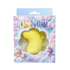 Стимулятор клітора з пульсацією UNIVIBE Єдиноріг, 5 режимів, жовтий вид 3