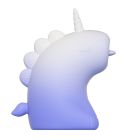 Стимулятор клитора с язычком UNIVIBE Единорог, 10 режимов, градиент бело-фиолетовый вид 5