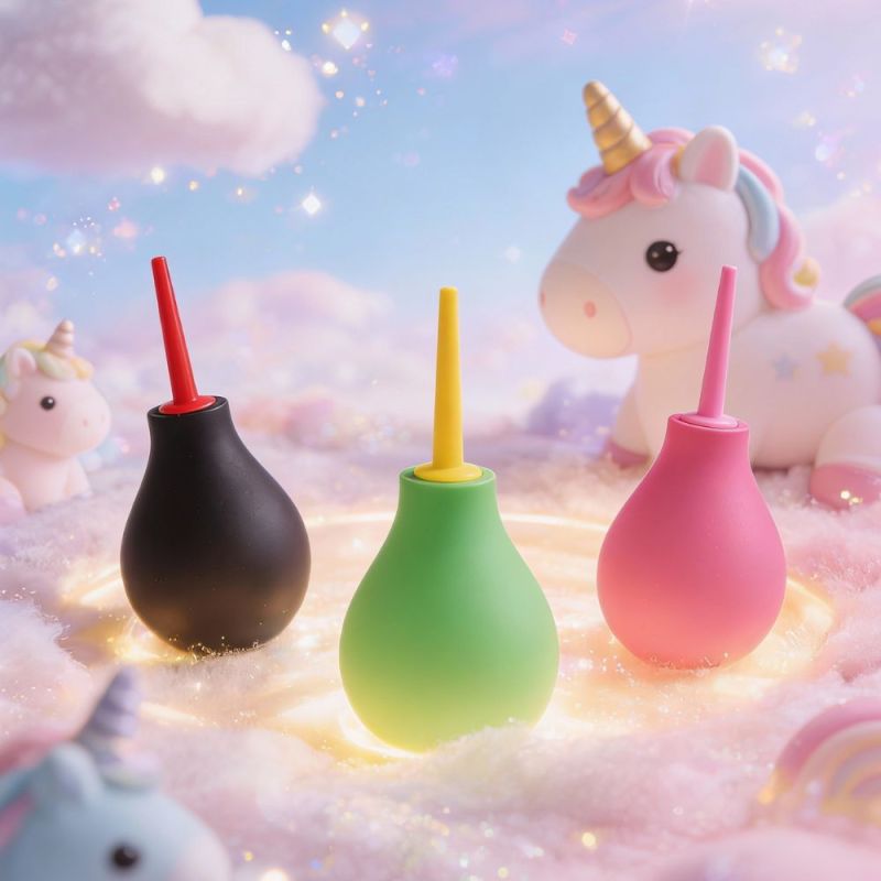 Анальный душ UNIVIBE Pink and Pink рожевий вид 5