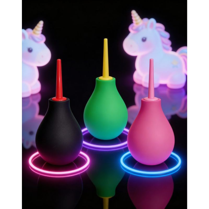 Анальный душ UNIVIBE Pink and Pink рожевий вид 9