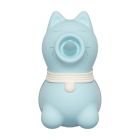 Стимулятор клитора с длинным вращающимся язычком UNIVIBE Котик, 10 режимов, синий вид 4