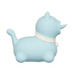 Стимулятор клитора с длинным вращающимся язычком UNIVIBE Котик, 10 режимов, синий вид 6