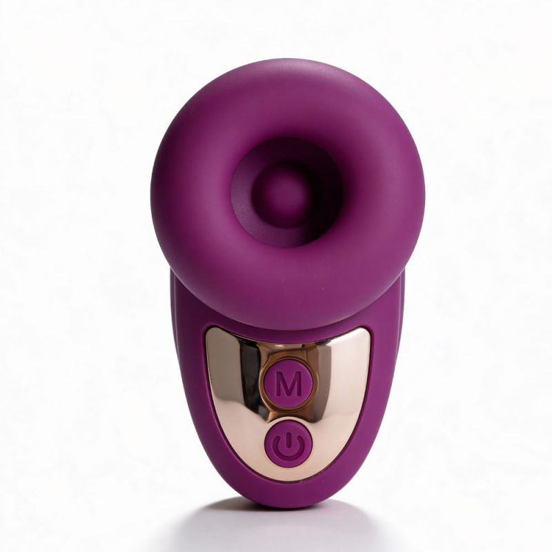 Вібратор на палець Passion Play, бордовий, 15 режимів вібрації, 7,6 × 3,6 см вид 3