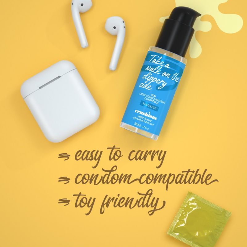 Лубрикант на водній основі Crushious Tasteless, 50 мл вид 7