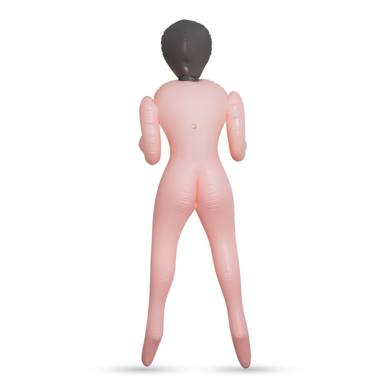 Секс-кукла с 3 отверстиями Crushious ALICIA The Inflatable Nurse, бежевая, 155 см вид 4