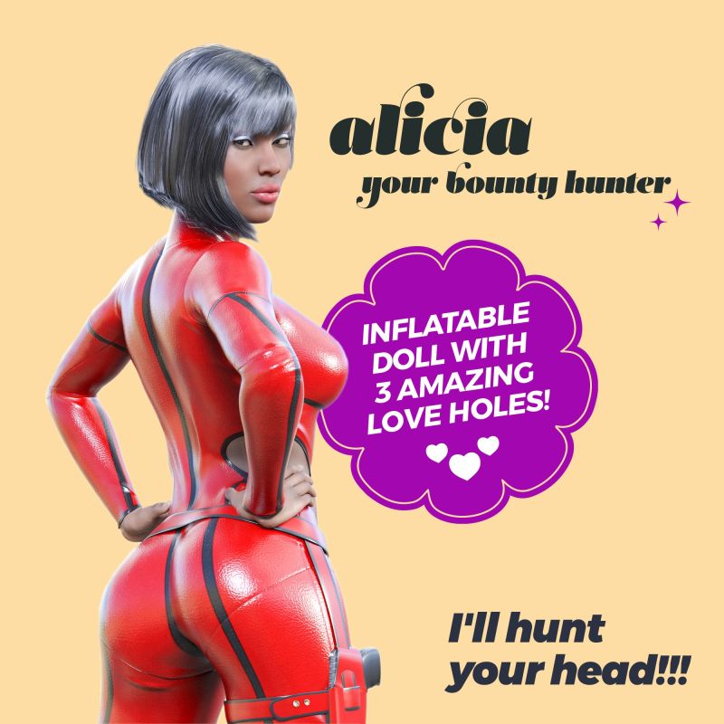 Секс-кукла с 3 отверстиями Crushious ALICIA The Inflatable Nurse, бежевая, 155 см вид 5