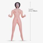 Секс-кукла с 3 отверстиями Crushious ALICIA The Inflatable Nurse, бежевая, 155 см вид 6
