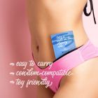 Виброкольцо на пенис Crushious, с рельефом, силиконовое, чёрное вид 9