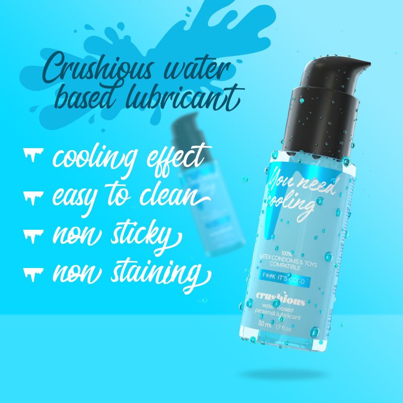 Охолоджуючий лубрикант на водній основі Crushious Your Need Cooling, 50 мл вид 5