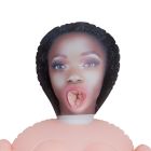 Секс-лялька з 3 отворами Crushious LUCIA The Inflatable Nurse, бежева, 155 см вид 5