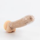 Ребристая насадка на пенис Crushious, 15.5 x 3.3 см вид 7