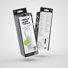 Ребристая насадка на пенис Crushious, 15.5 x 3.3 см вид 11