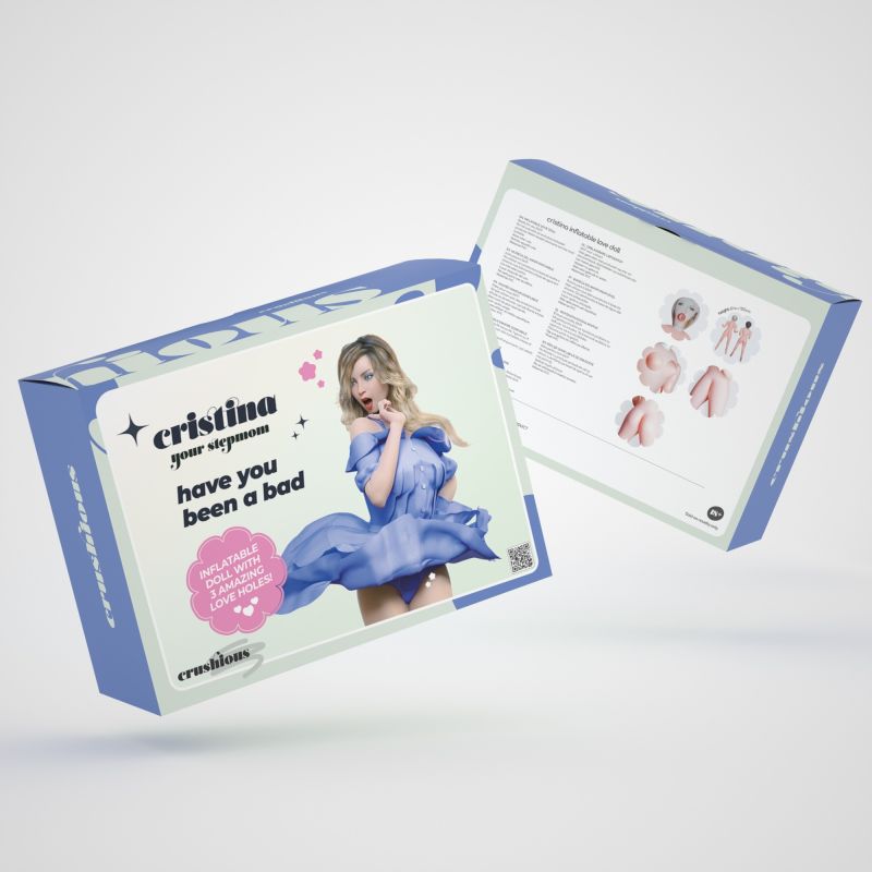 Секс-лялька з 3 отворами Crushious CRISTINA The Inflatable Nurse, бежева, 155 см вид 3