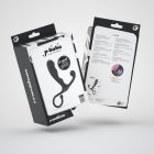 Масажер простати з рельєфом Crushious P-BABA, чорний, 15 х 3 см вид 10