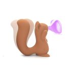 Вакуумний вібратор у формі білочки Sweet Em, бежевий вид 5