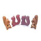 Вибратор вакуумный в форме белочки Sweet Em, бежевый вид 7