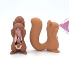 Вакуумний вібратор у формі білочки Sweet Em, бежевий вид 8