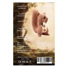 Вибратор вакуумный в форме белочки Sweet Em, бежевый вид 11