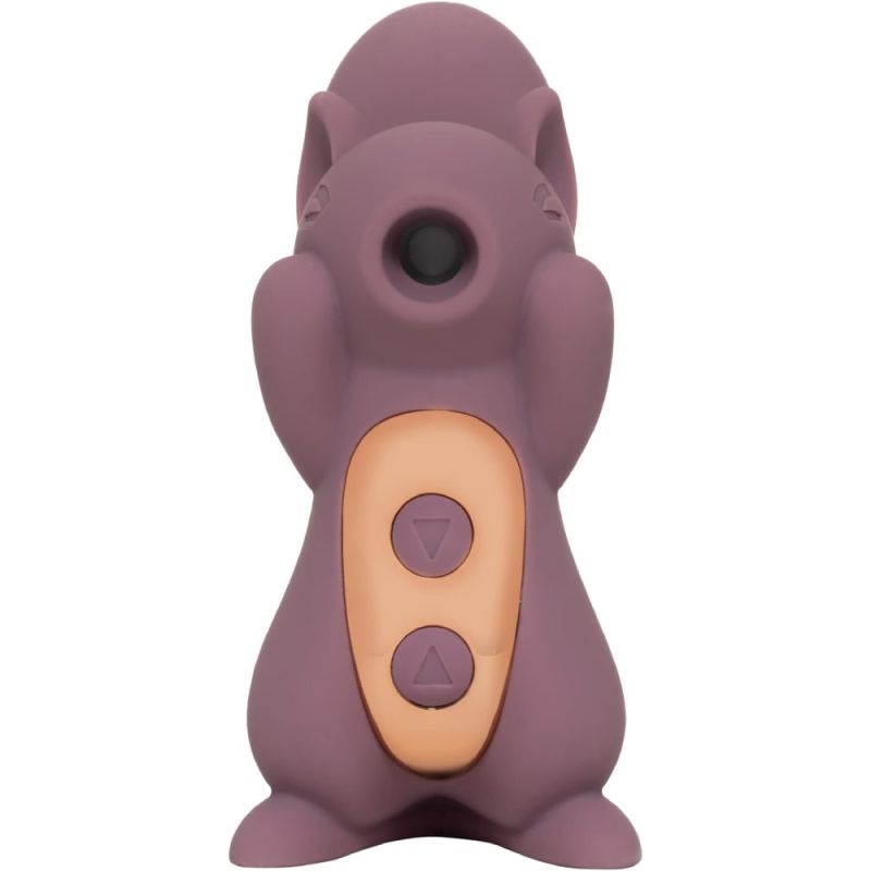 Вибратор вакуумный в форме белочки Sweet Em, фиолетовый вид 5