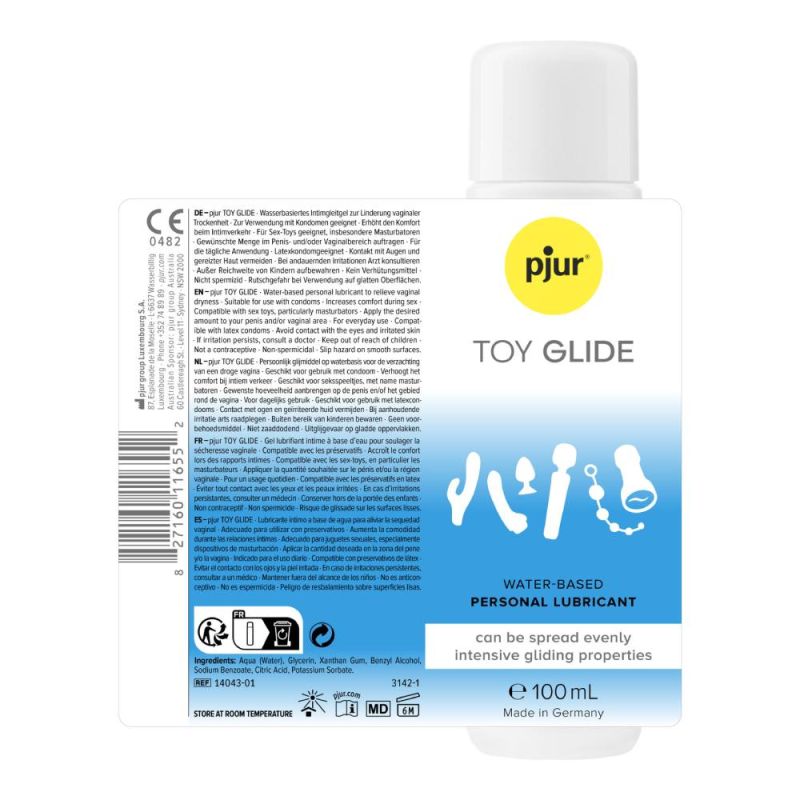 Лубрикант для іграшок Pjur Toy Glide на водній основі, 100 мл вид 3