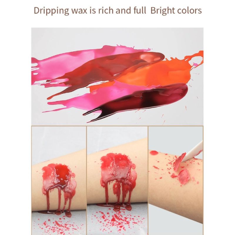 Свеча лисичка низкотемпературная Roomfun Сhina Red с ароматом шоколада, красная вид 9