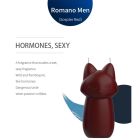 Свічка лисичка низькотемпературна Roomfun Scepter Red з ароматом, темно-червона вид 3