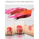 Свічка лисичка низькотемпературна Roomfun Scepter Red з ароматом, темно-червона вид 8