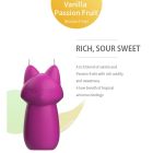 Свічка лисичка низькотемпературна Roomfun Barbie з ароматом ванілі та маракуї, фіолетово-малинова вид 3