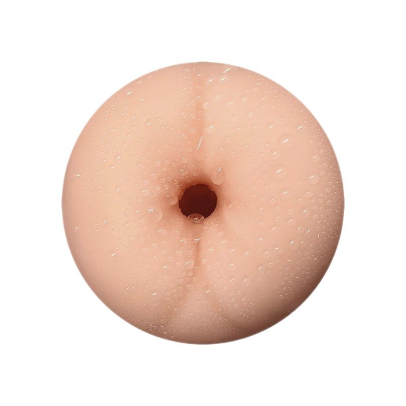 Мастурбатор-анус в колбе Alive Flex Anal M бежевый, 16 х 6.5 см вид 5