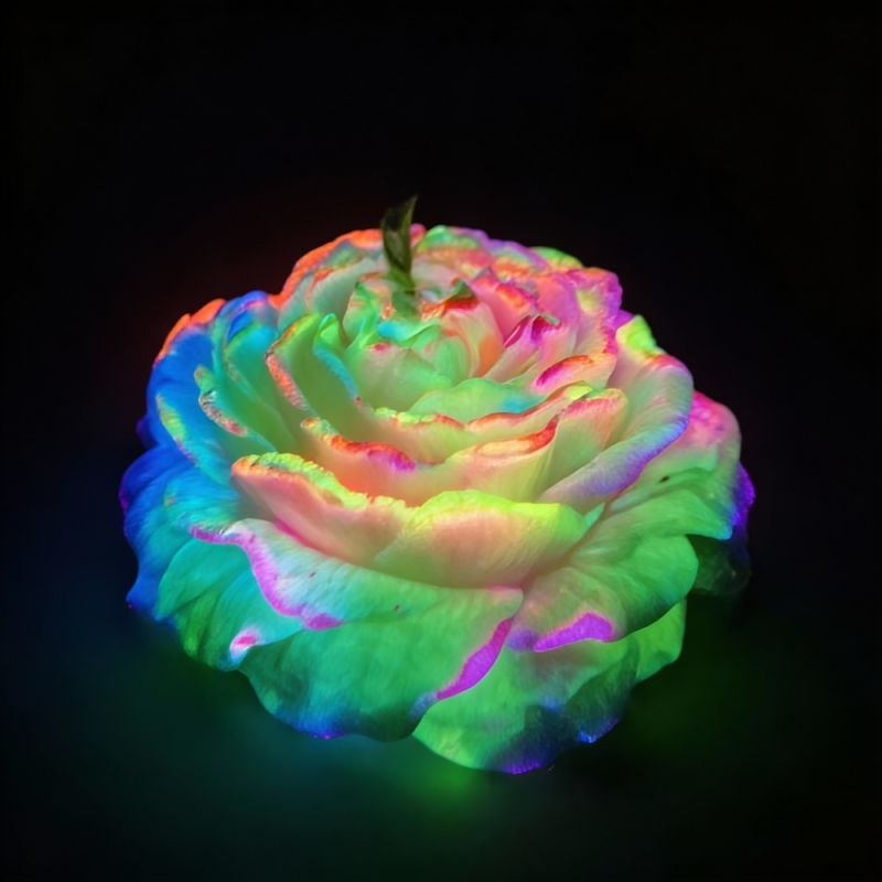 Свічка Півонія низькотемпературна люмінесцентна GlowKink різнокольорова, VIP-концентрація, 91 г вид 4