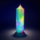 Свічка циліндр люмінесцентна GlowKink низькотемпературна, VIP-концентрація, різнокольорова, 251 г вид 4