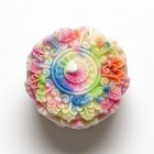 Свічка низькотемпературна люмінесцентна рельєфна GlowKink VIP-концентрація, різнокольорова, 233 г вид 10