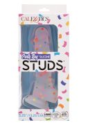 Фаллоимитатор из жидкого силикона CalExotics Studs Dildo, разноцветный, 17,7 × 3,8 см