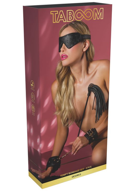 Набор для бондажа TABOOM Tempt Bondage Set, 3 предмета вид 2