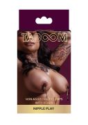 Зажимы-прищепки на соски Taboom Clamps Beads, нерегулируемые, с подвесками