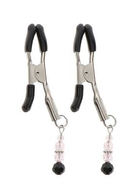 Затискачі-прищіпки на соски Taboom Clamps Beads, нерегульовані, з підвісками