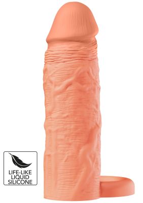 Насадка на пенис с эрекционным кольцом Hidden Desire INFERNO, 15 × 4,5 см