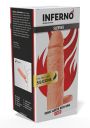 Насадка на пенис с эрекционным кольцом Hidden Desire INFERNO, 15 × 4,5 см
