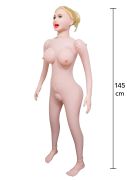 Секс-кукла Hidden Desire Lusty Lola с вагиной, анусом и ртом, бежевая, 145 см