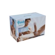 Секс-кукла Hidden Desire Fuck Dolls с фалоимитатором и анусом, с пультом, бежевая, 145 см