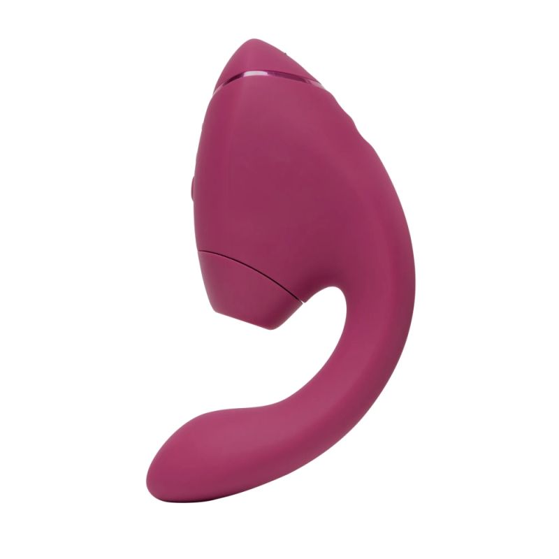 Вибратор-стимулятор вакуумный Womanizer Next Duo Dusky Pink для точки G, розовый вид 5