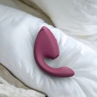 Вибратор-стимулятор вакуумный Womanizer Next Duo Dusky Pink для точки G, розовый вид 7