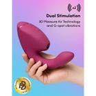 Вибратор-стимулятор вакуумный Womanizer Next Duo Dusky Pink для точки G, розовый вид 20