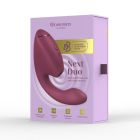 Вибратор-стимулятор вакуумный Womanizer Next Duo Dusky Pink для точки G, розовый вид 54