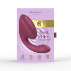 Вибратор-стимулятор вакуумный Womanizer Next Duo Dusky Pink для точки G, розовый вид 56