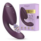 Вибратор-стимулятор вакуумный Womanizer Next Duo Dark Purple для точки G, фиолетовый вид 2