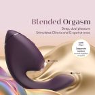 Вибратор-стимулятор вакуумный Womanizer Next Duo Dark Purple для точки G, фиолетовый вид 10