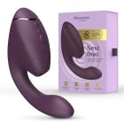Вибратор-стимулятор вакуумный Womanizer Next Duo Dark Purple для точки G, фиолетовый вид 17