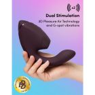 Вибратор-стимулятор вакуумный Womanizer Next Duo Dark Purple для точки G, фиолетовый вид 19