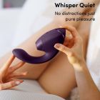 Вибратор-стимулятор вакуумный Womanizer Next Duo Dark Purple для точки G, фиолетовый вид 21